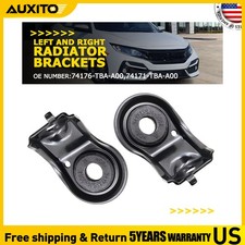 Radiator Upper Mount Bracket Set Left & Right For Honda Civic 2016-2020 2021