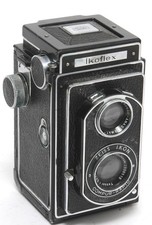 Zeiss Ikon Ikoflex TLR camera w. Zeiss Jena Tessar for parts only