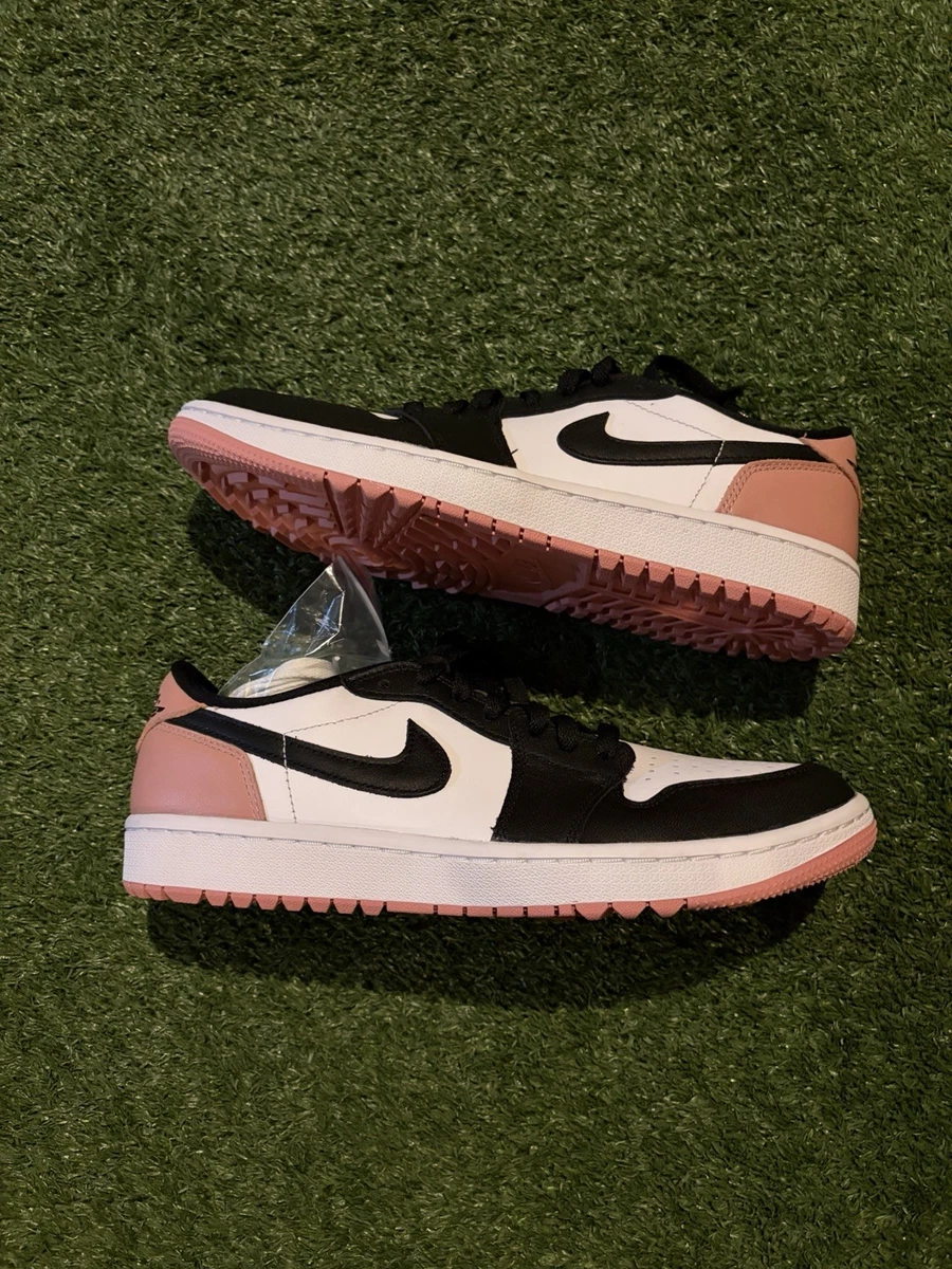 シューズ(男性用) Nike Air Jordan 1 Low Golf \"Rust Pink\" Rust Pink Takes Over The Air Jordan 1 Low Golf