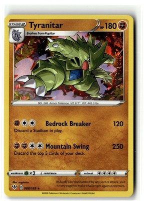 Tyranitar Darkness Ablaze 88/189