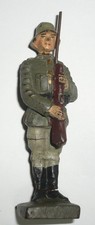 Lineol Figur Soldat Stillgestanden 7,5 cm Serie ähnlich Elastolin