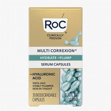 RoC Multi Correxion Hydrate + Plump Serum Capsules 30ct 1 Pack New