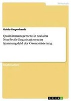 Guido Degenhardt | QualitäTsmanagement In Sozialen Non-Profit-Organisationen...
