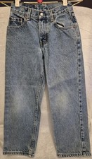 Vintage Levi s 550 Relaxed Fit Red Tab Denim Boy s Jeans Size 8 W24 L22