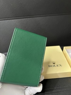 Rolex Case Leather Travel Pouch Service Center Premium Version