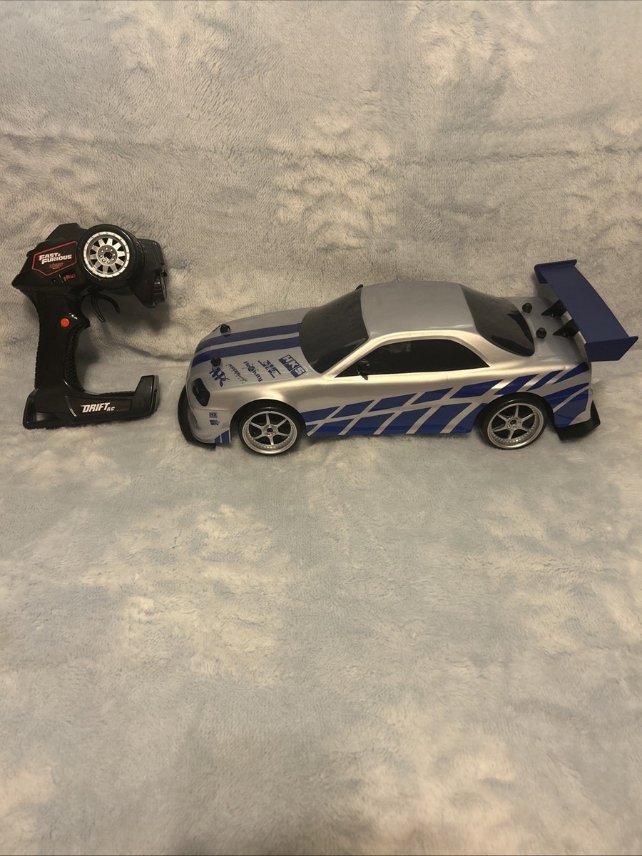 Fast & Furious 1:10 Nissan Skyline GT-R R34 Drift RC Radio Control