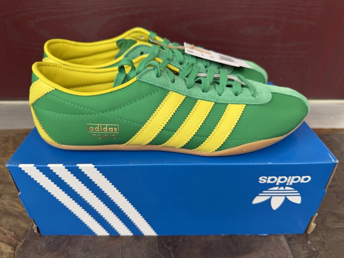 Size 10 - adidas Tokyo Green Pure Sulfur W JI3298 | eBay