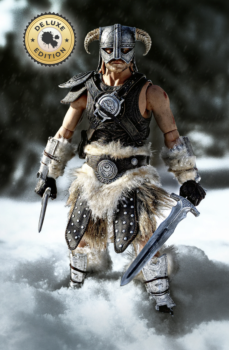 Elder Scrolls V Skyrim Deluxe Dragonborn 1/6 Scale Action Figure