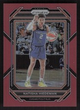 2023 Panini Prizm WNBA #126 Natisha Hiedeman Red #/199