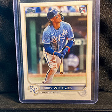 Topps 2022 Topps Update Series Bobby Witt Jr. Kansas City Royals US100 Rookie