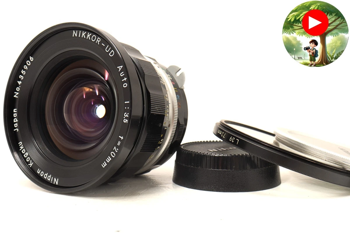 Nikon NIKKOR f/3.5 Camera Lenses 20mm Focal for sale - eBay