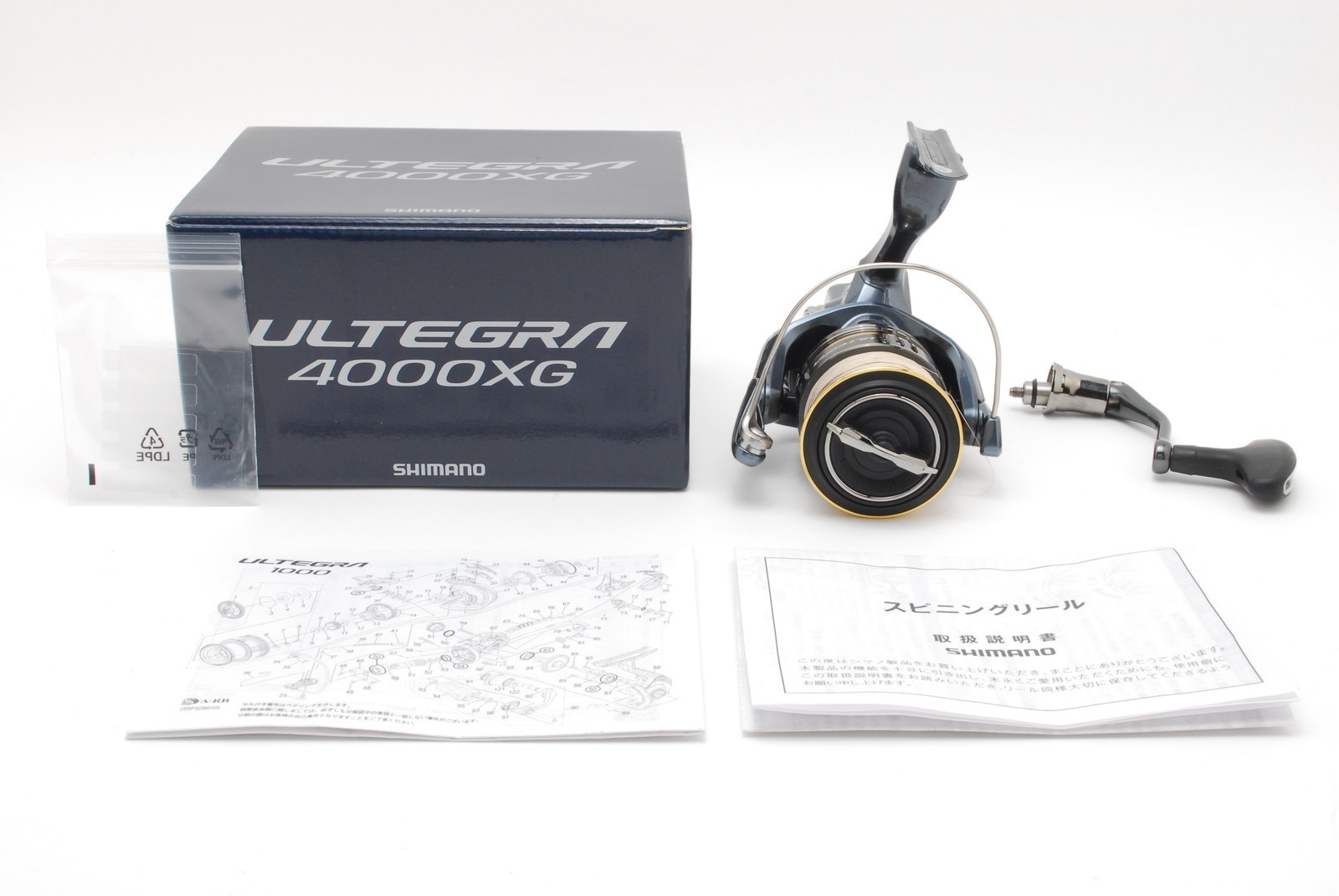 🍀【Near Mint】 SHIMANO ULTEGRA 4000XG Spinning Reel Fro