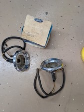 B6s-13206-a Nos Front Park Lamp Turn Signal Housings 1955 1956 Ford Thunderbird