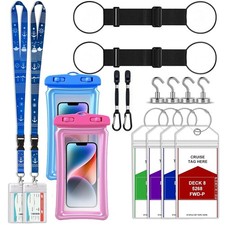2026 Cruise Essentials Kit, 16Pcs Travel Vacation 16p Kit