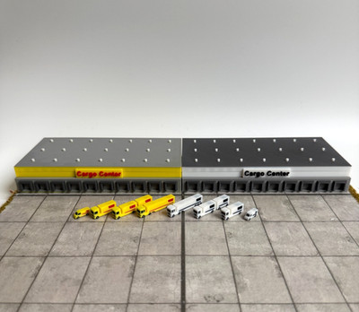 For Herpa Wings 1:500 / 1:400 Airport Cargo Center / Airport Accessories
