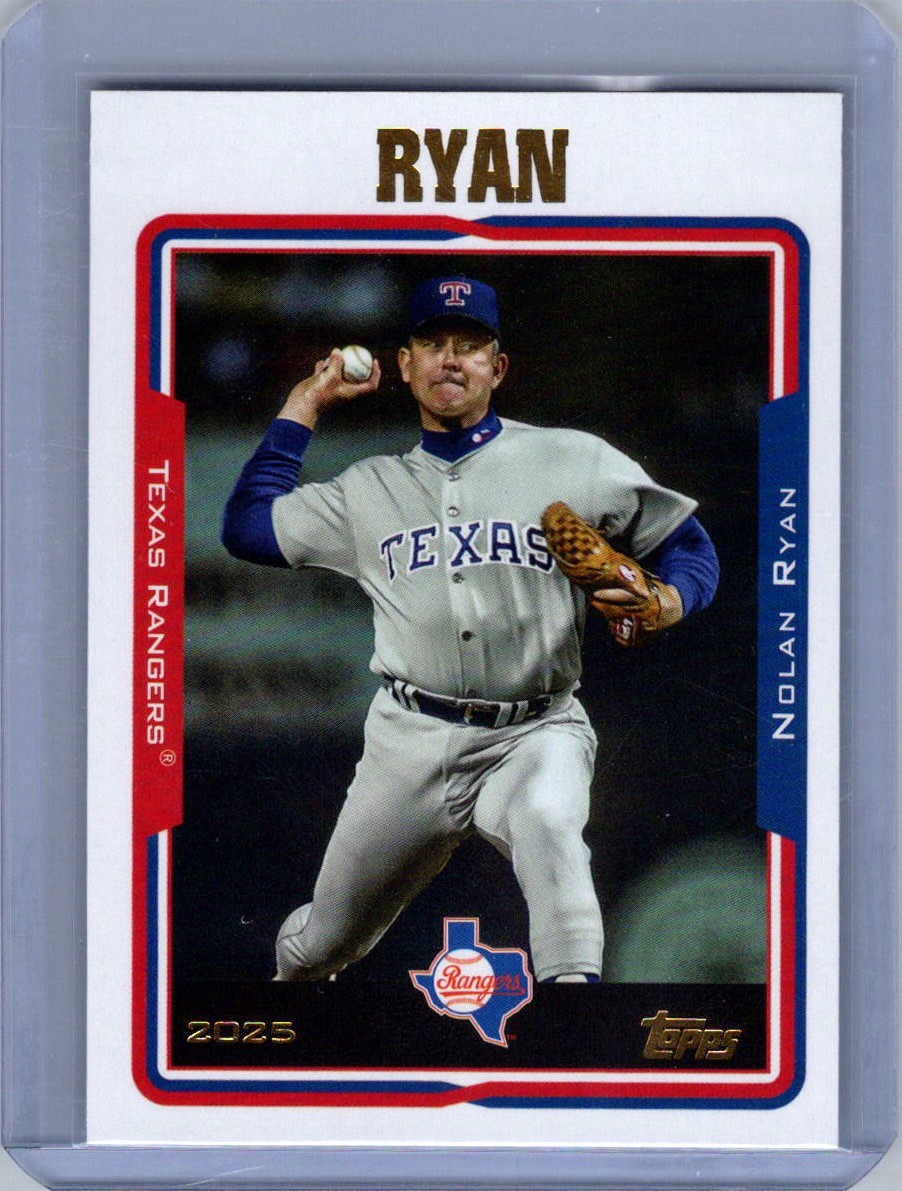 2025 Topps Archives - 2005 Topps Nolan Ryan #262