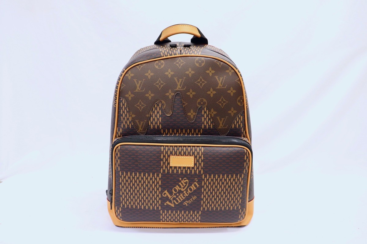 Louis Vuitton x Nigo Campus Backpack Damier Giant LV Excellent | eBay