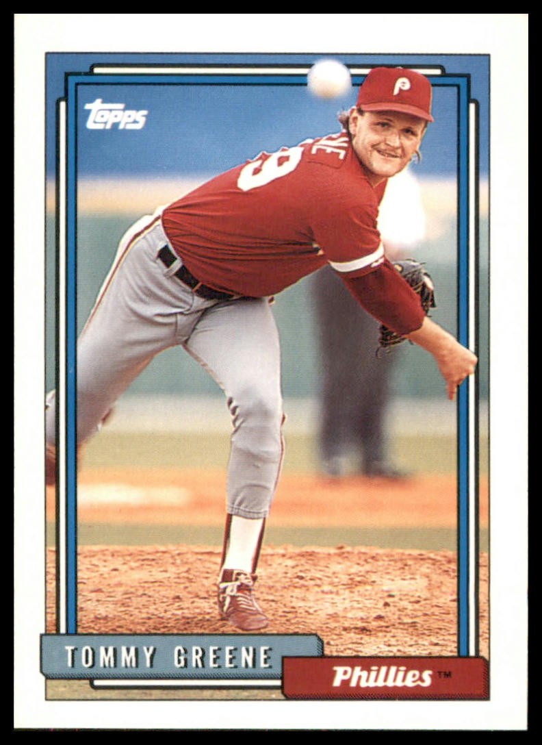 1992 Topps #83 Tommy Greene