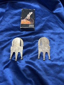 VTG LOT OF (2) Clip-on Crown Spoon Holders by Highland ** 2 HOLDERS 1 BOX
