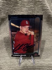 1999 Bowman Chrome #90 Chris Haas St. Louis Cardinals Autographed Signed Card