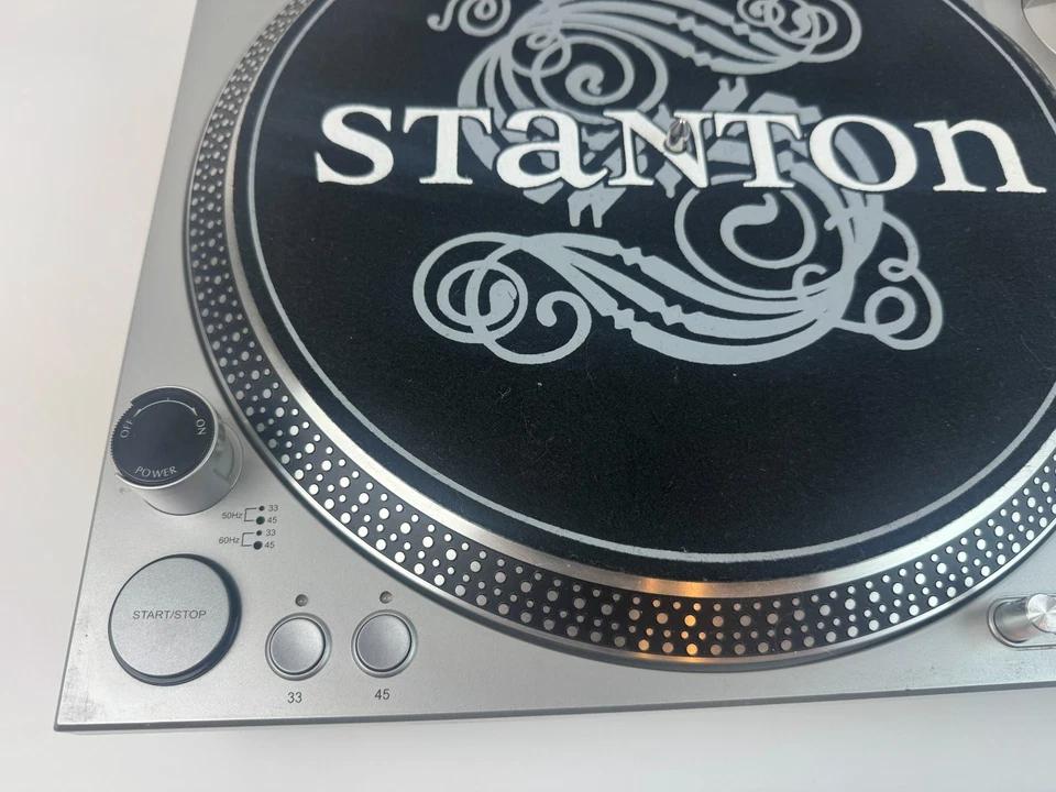 Stanton STR8-60 Turntable Tested/Plays Well - Image 2 of 4