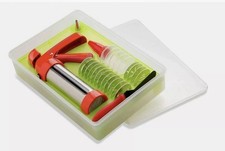 KHUN RIKON EDELSTAHL KEKSGLASUR PRESSE ROT