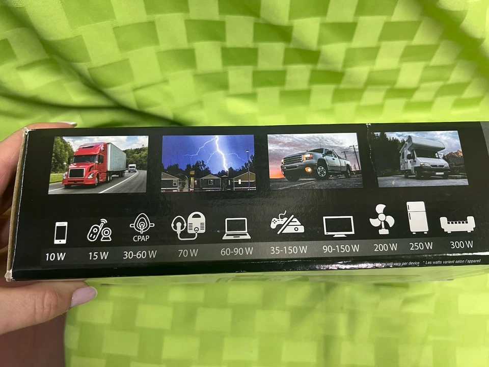 Cobra PURE SINE 400W Pure Sine Wave 400 Watt Power Inverter With Cables CPAP NEW - Image 4 of 4