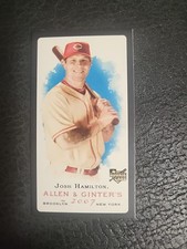 2007 Topps Allen & Ginter's Josh Hamilton #4 Mini Black Border RC