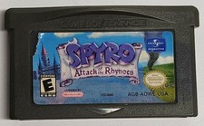 Spyro: Attack of the Rhynocs (Nintendo Game Boy Advance, 2003) TESTED Free Ship
