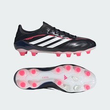 adidas COPA PURE IV ELITE Hard Ground Football Boots JQ0405 Black White Red Men