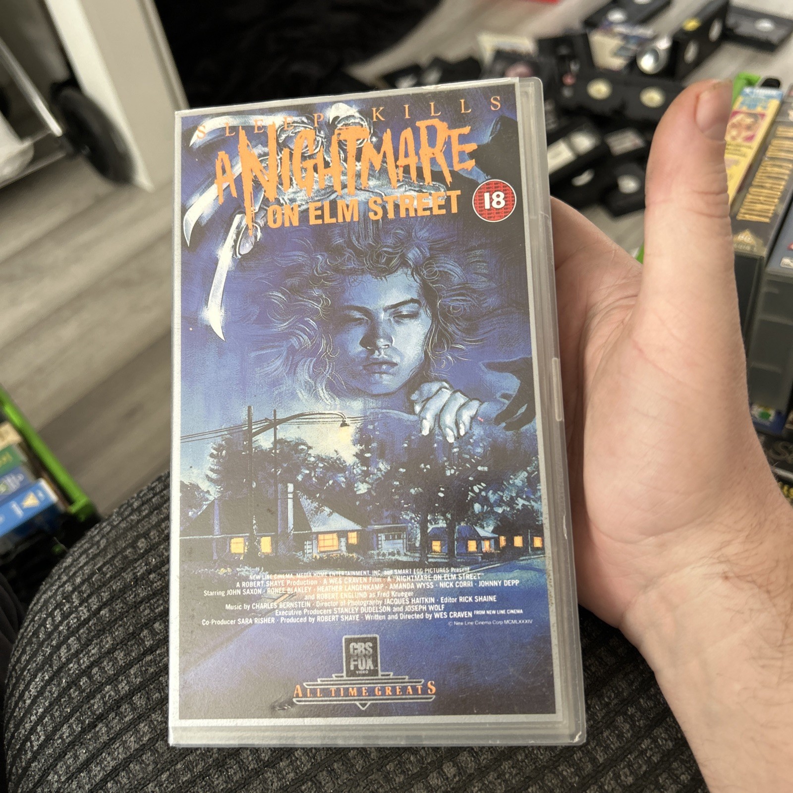 A Nightmare On Elm Street VHS Video PAL Horror 1980s