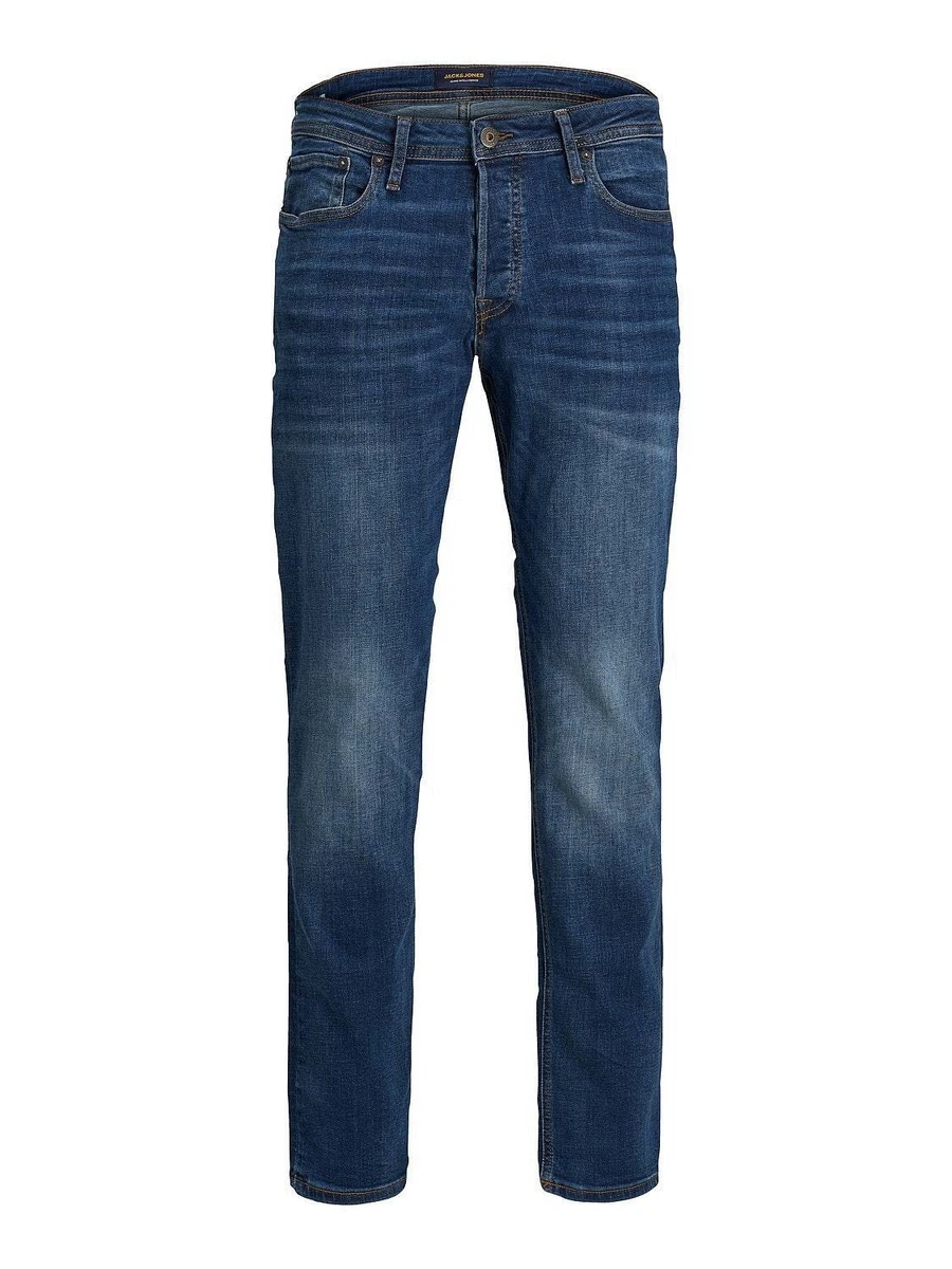 JACK & JONES Jeans Uomo - Taglio Ampio, Traspiranti, Sostenibili