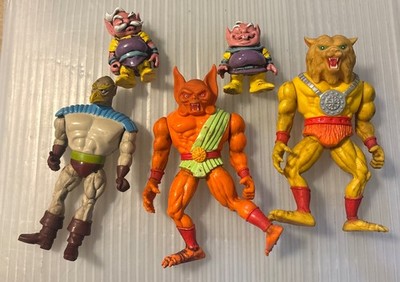 Lot 1983 Filmation Galoob BLACKSTAR  TONGO Gargo Guard DUCK MAN action figures