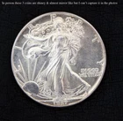 1987 SILVER Walking LIBERTY 1oz Fine Silver,  One Dollar Coin Uncirculated