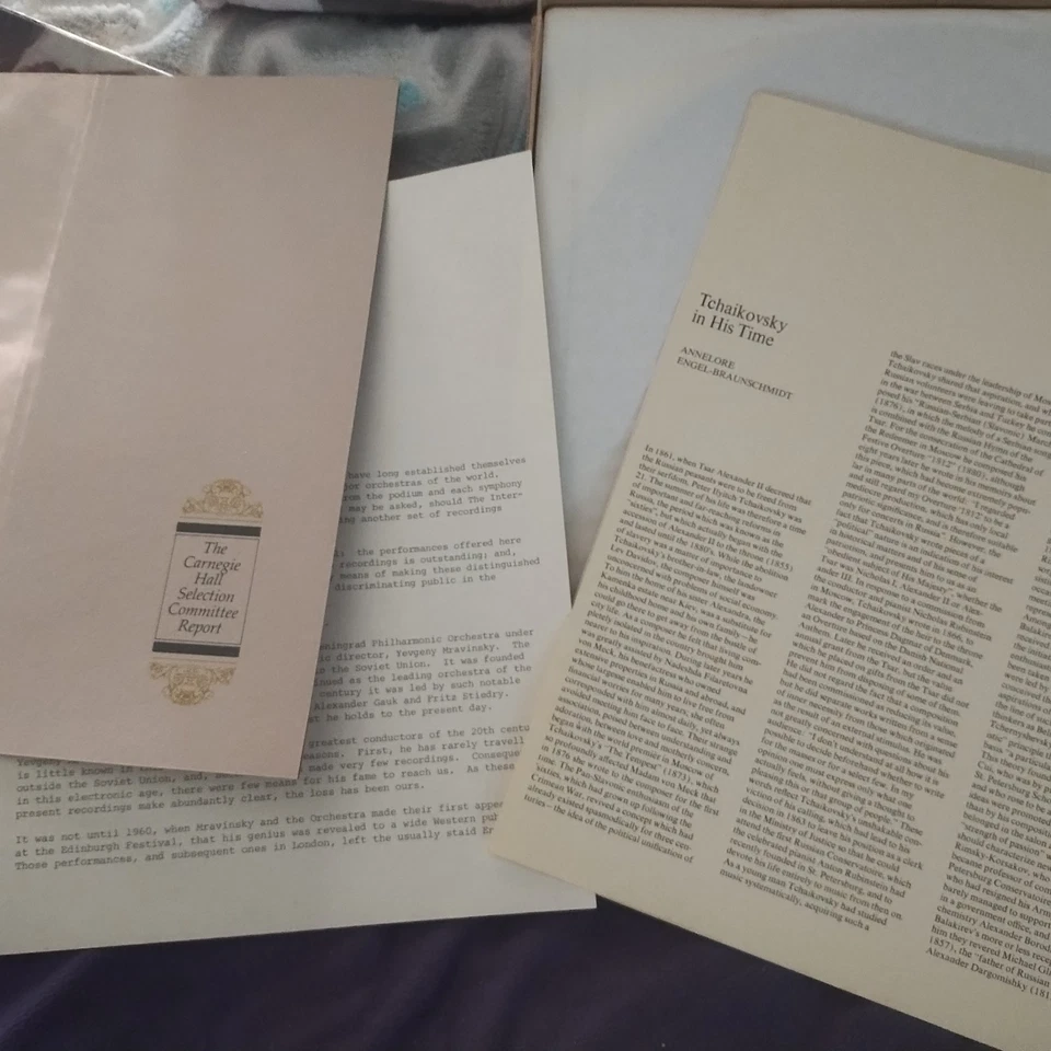 Tchaikovsky Sleeping Beauty JOHN LANCHBERY VINYL BOX SET *SEALED plus Leningrad - Image 2 of 4