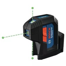 Bosch GPL100-30G 3 Point Laser Level - Black
