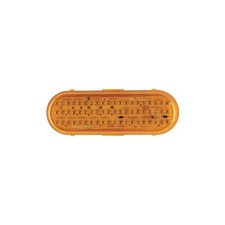 Maxxima M63100Y Amber 6" Oval Park/Clearance/Auxiliary Turn 6 Inch,