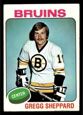 1975-76 Topps Gregg Sheppard #235 - Boston Bruins