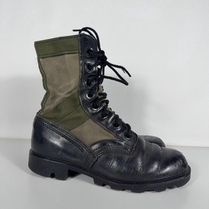 Vintage 1989 USGI Military Combat Jungle Boots 7.5W Spike Protective Vintage ro-search jungle combat - Gem main image 4