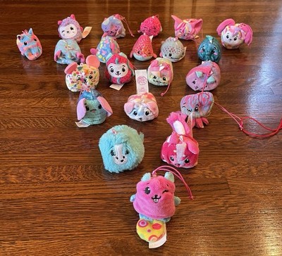Lot of 21 Pikmi Pops Surprise! Mini Bean Bag Animals Moose Toys 2016-2020 Cute