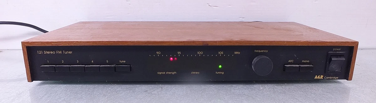 Tuner Vintage Tectronic CT-4053 AM/FM Parfait état De Marche Marron