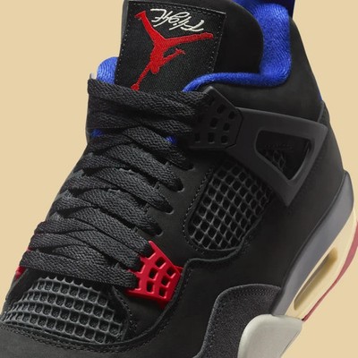 Nike Jordan 4 Retro Rare Air Black Red Blue Men & GS Size
