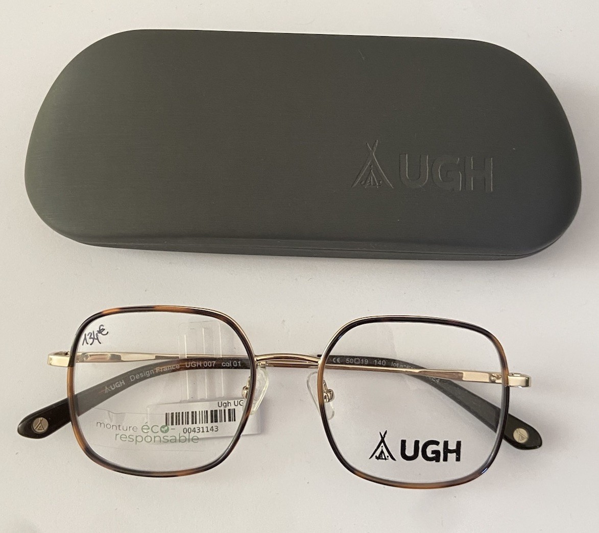 Monture de vue femme UGH 007 - Lunettes neuves design France de haute qualité