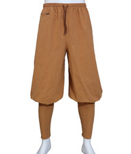 Shaolin Kung Fu Hose Größe M - NEUER STIL in Earthy brown (166-175 cm) Gongfu