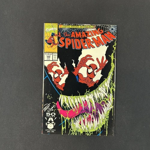 Marvel Comic Amazing Spider-Man #346 1991, 9.0 VF/NM