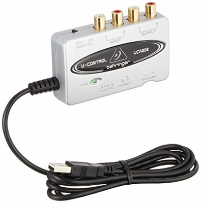 BEHRINGER U-CONTROL UCA202 Audio interface 2-input 2-output Digital output New