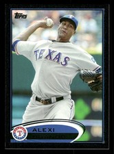 Alexi Ogando Texas Rangers 2012 Topps Black #301 SN /61