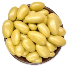 Gold Jordan Almonds Candy by NY Candy Shop – Wedding Party Favor Treats