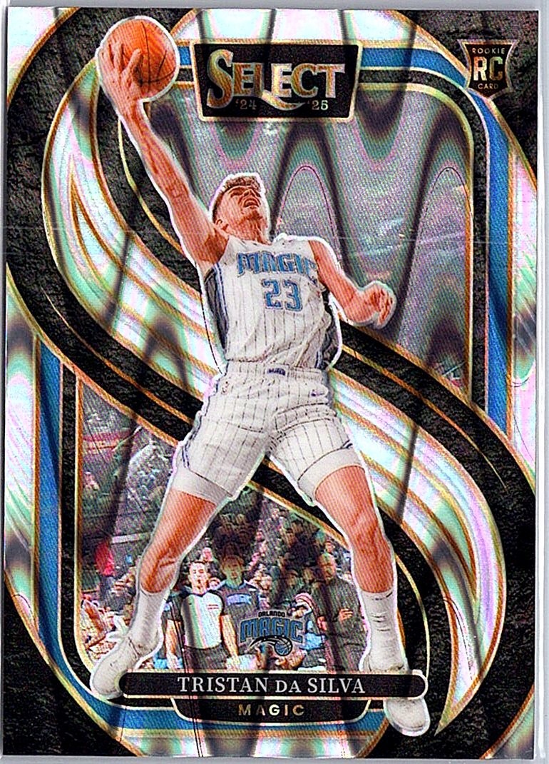 2024-25 Panini Select #167 Tristan da Silva Silver Prizm
