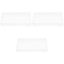3 Pieces Currency Holder Banknote Collection Sleeve Display Case